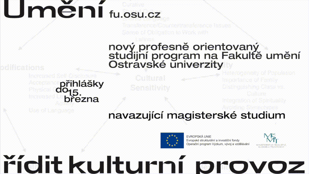 Produkce v kulturních a kreativních odvětvích - nový navazující magisterský program FU OU
